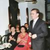 24.06.2001: Passaggio della Campana tra il Presidente Pesce e Bariosco : Premio di anzianità al Socio Clericò